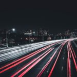 time lapse photography of road