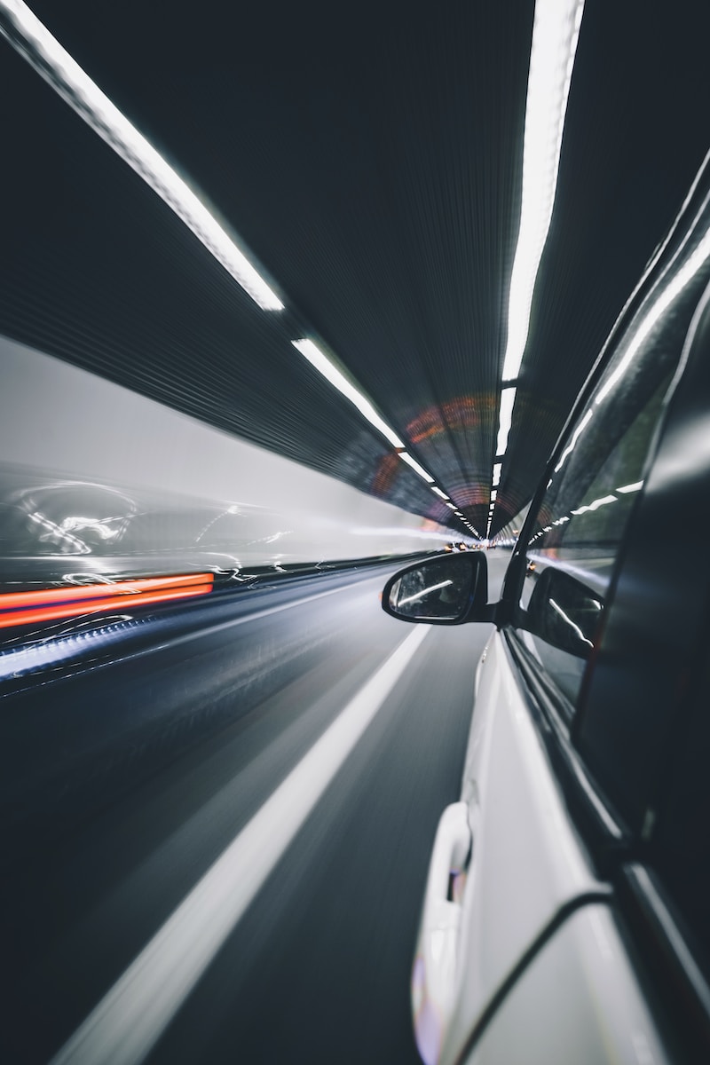 photography of wing mirror